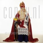 Sinterklaas, Bram van der Vlugt at studio in Amsterdam.

[keywords]Posed, Full Length, Book, Chair[/keywords]
